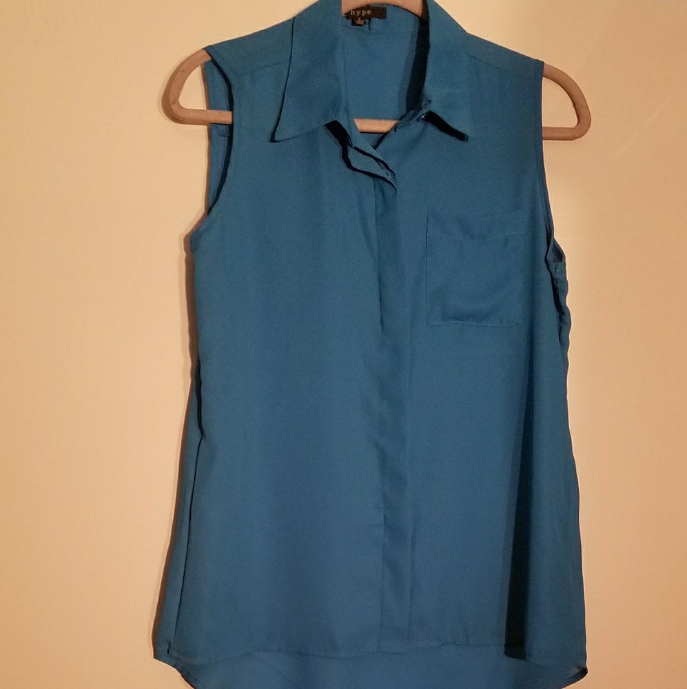 Silk Sleeveless Blouse